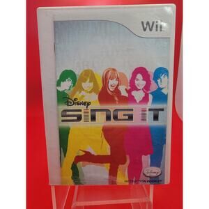 Disney Sing It - Nintendo Wii Game & Manual